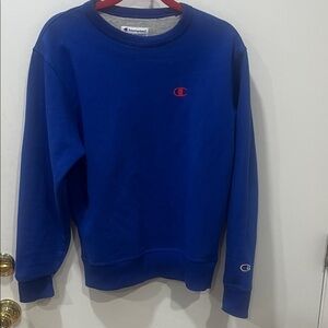 Champion Womans Royal Blue Crewneck Sweater
